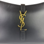 Yves Saint Laurent Black Leather Le 5 À 7 Hobo Bag