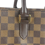 Louis Vuitton Damier Ebene Sac Plat Tote Bag MM