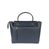 Celine Navy Grained Calfskin Belt Two-Way Bag