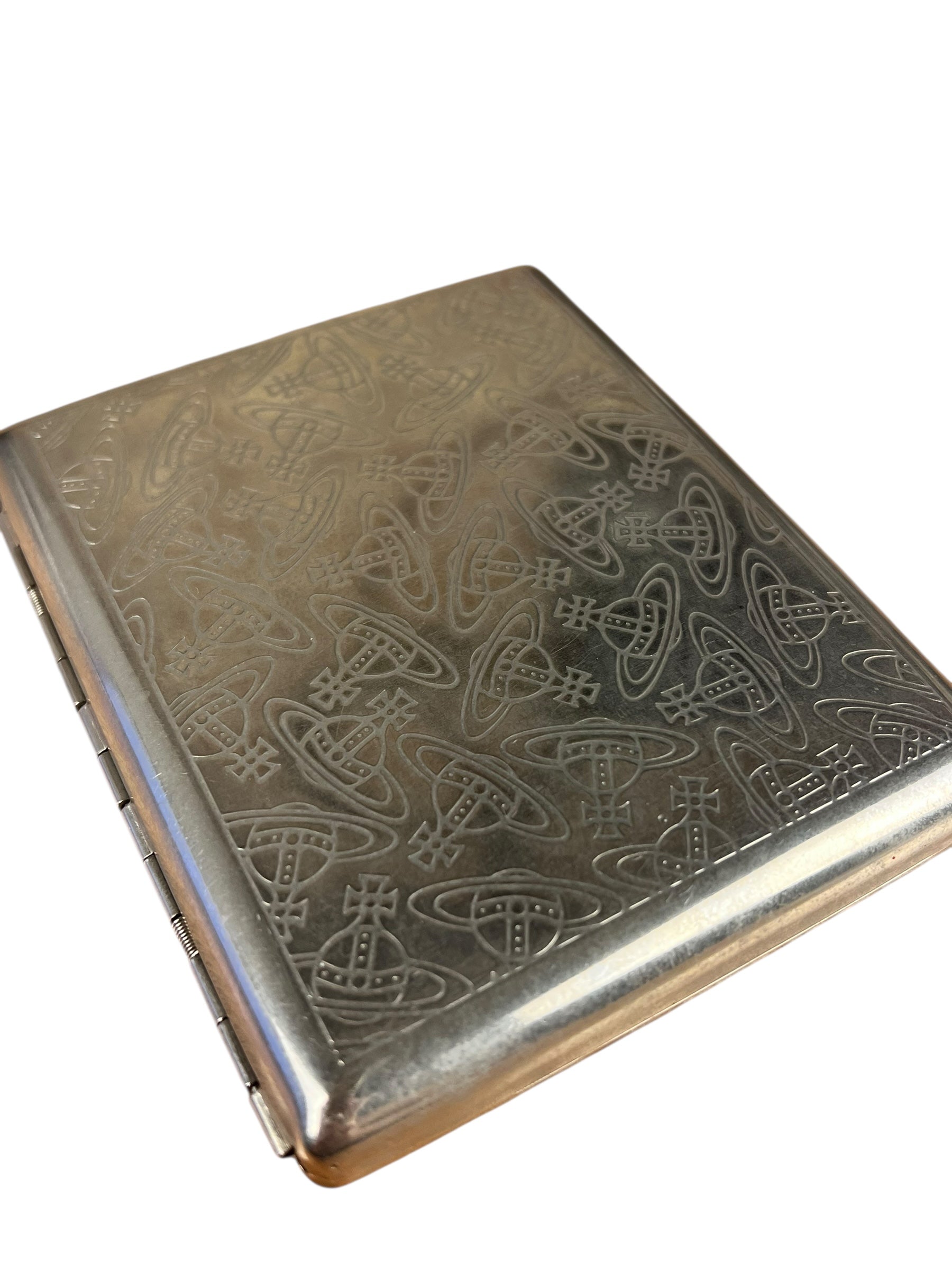 Vivienne Westwood Metal Slim Orb Silver Case