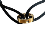 Louis Vuitton Black Empriente Cord Bracelet