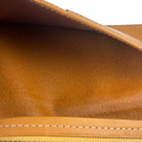 Kenzo Brown Leather Bi-Fold Long Wallet