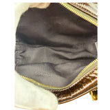 Loewe Metallic Bronze Leather Micro Amazona Mini Handbag