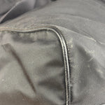 Prada Black Nylon Boston Travel Bag