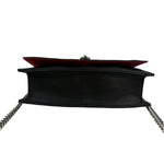 Alexander McQueen Black Leather Medium Skull Shoulder Bag