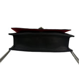 Alexander McQueen Black Leather Medium Skull Shoulder Bag