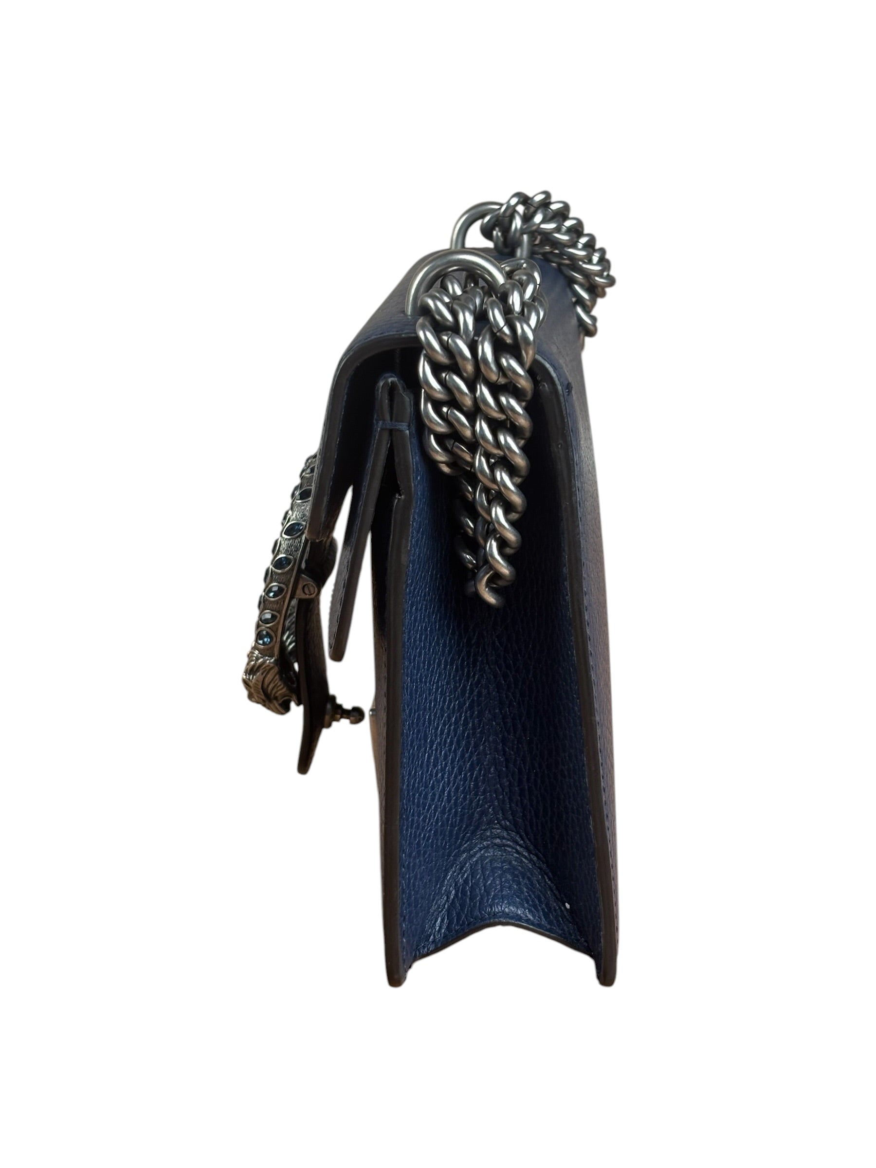 Gucci Navy Blue Dionysus Shoulder Bag