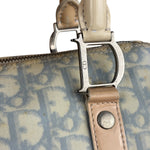 Christian Dior Vintage Trotter Canvas Mini Boston Bag