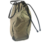Burberry Geen Nylon/Leather Trim Buckleigh Tote Bag