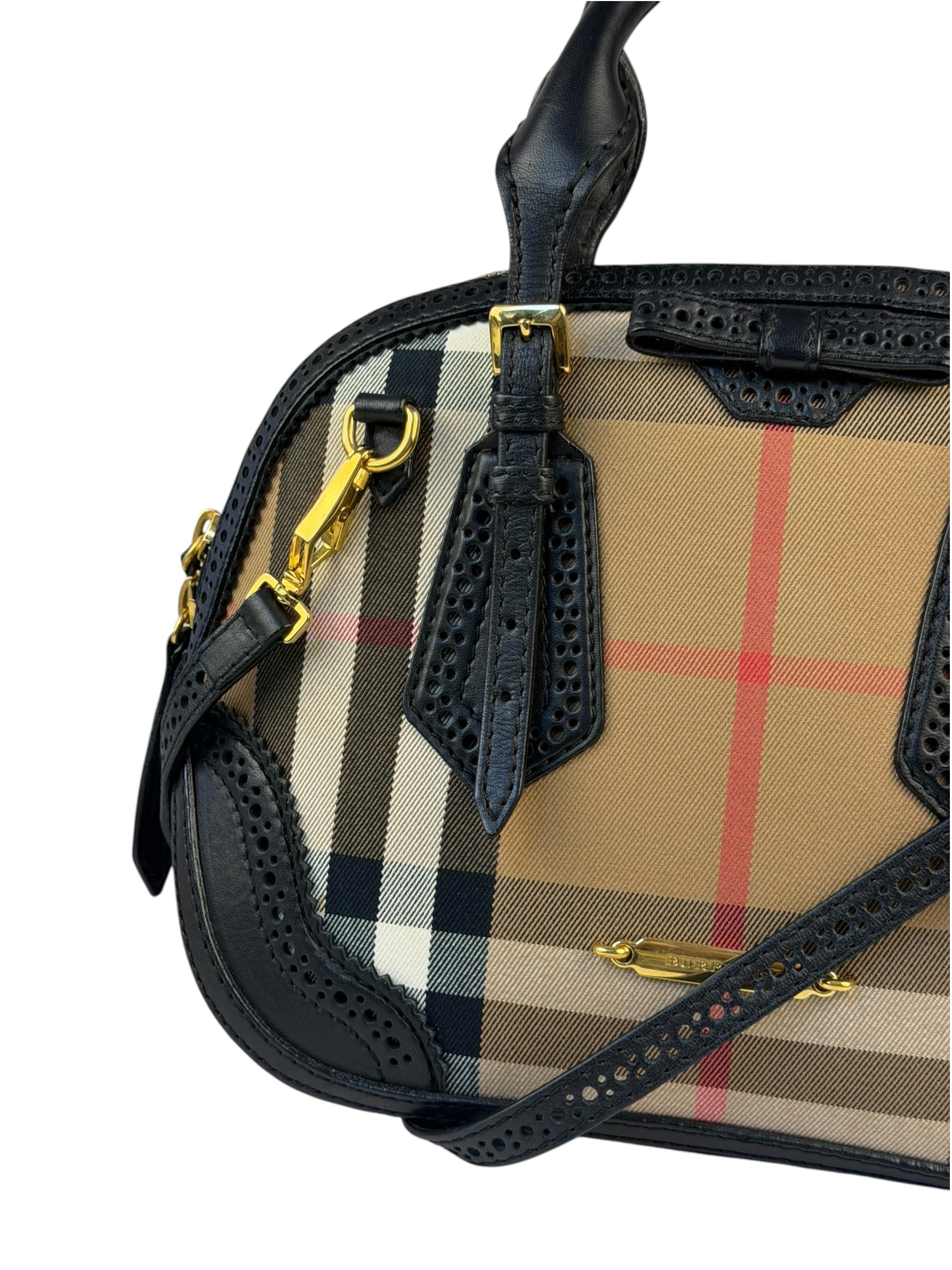 Burberry House Check Orchard Bowling Bag
