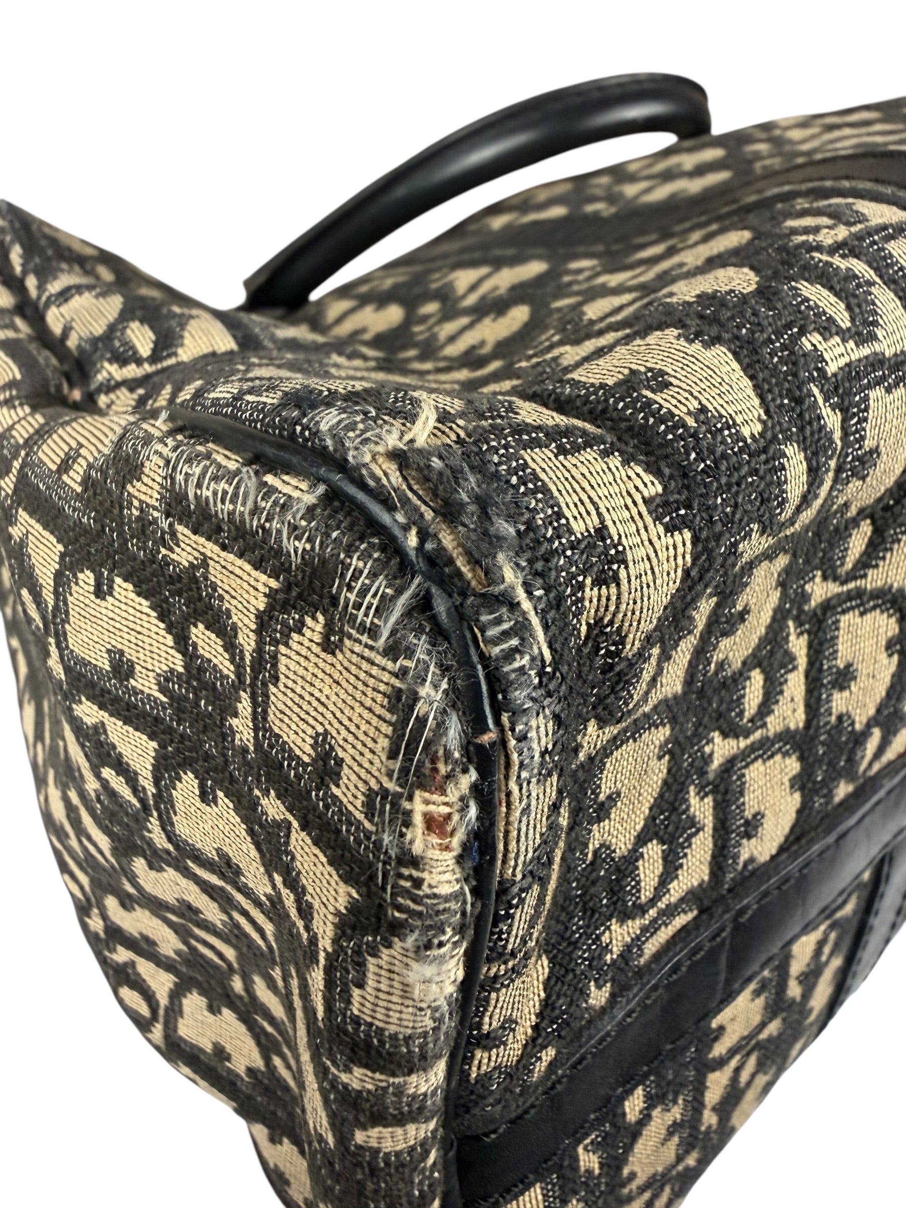 Christian Dior Vintage Trotter Boston Bag