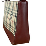 Burberry Vintage House Check Canvas/Leather Shoulder Bag
