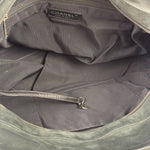 Chanel Grey Iridescent Quilted Leather Chic Bowling Shoulder Bag 2010