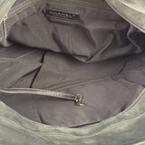 Chanel Grey Iridescent Quilted Leather Chic Bowling Shoulder Bag 2010
