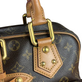 Louis Vuitton Monogram Manhattan Handbag MM