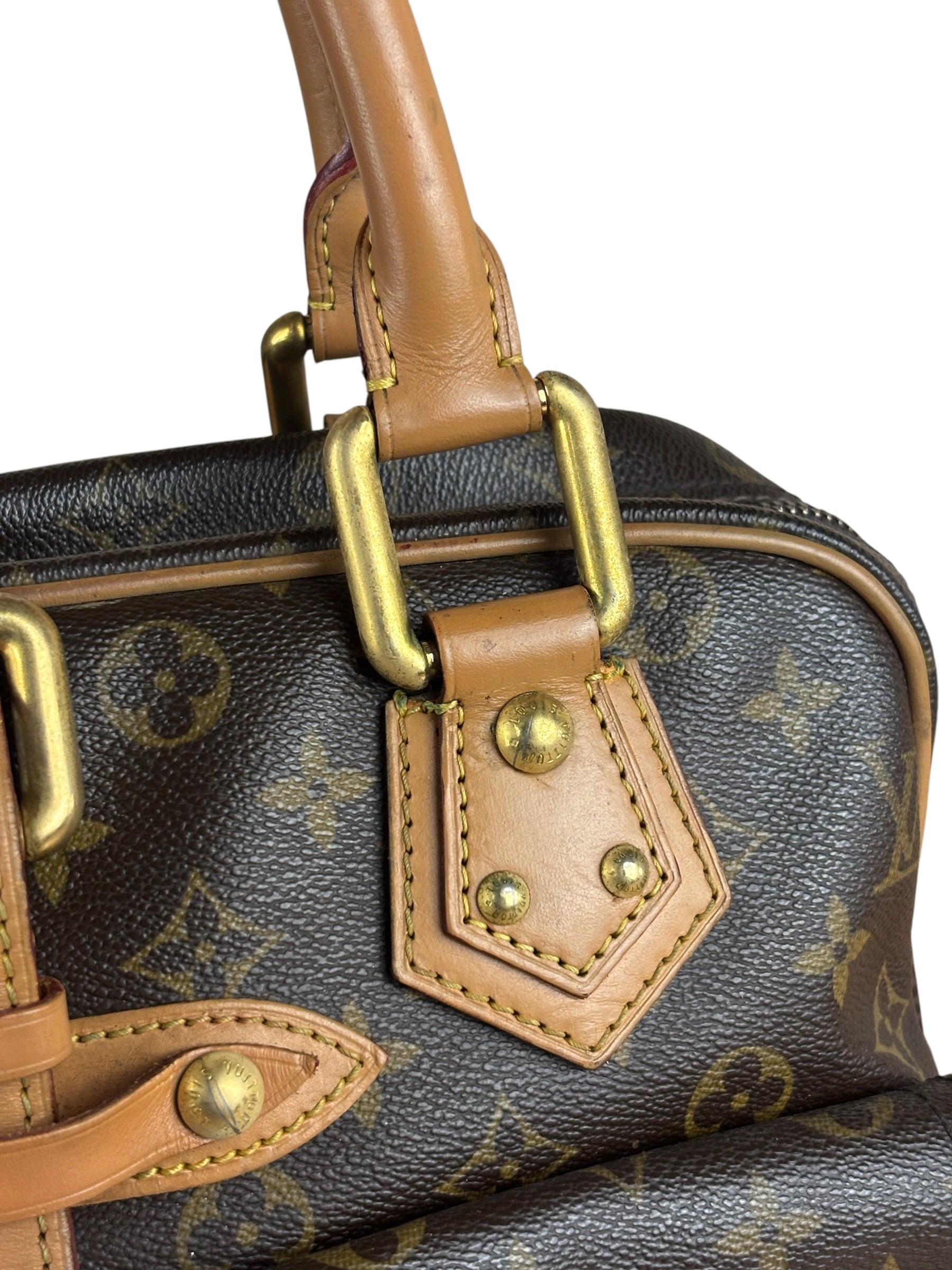 Louis Vuitton Monogram Manhattan Handbag MM