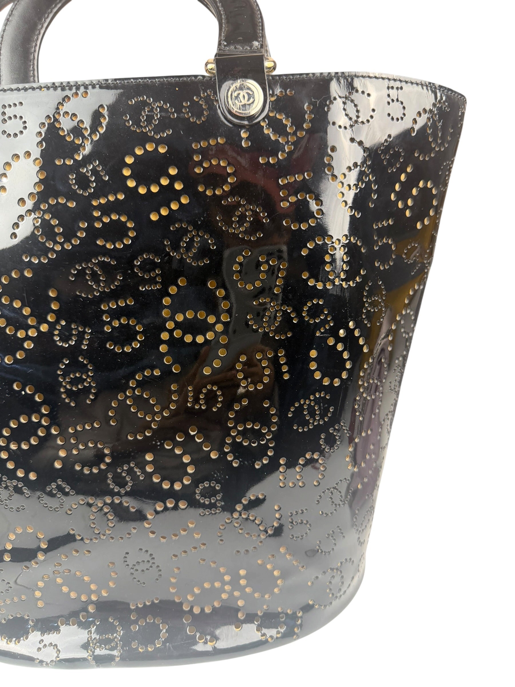 Chanel Perforated No. 5 Punching Tote 2005