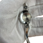 Gucci 105 Round Black Stick Dial Bangle