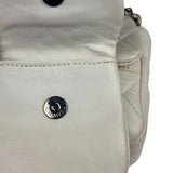 Chanel White Quilted Leather Multi-pocket Flap Bag 2007