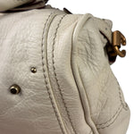 Chloe Beige Leather Paddington Shoulder Bag