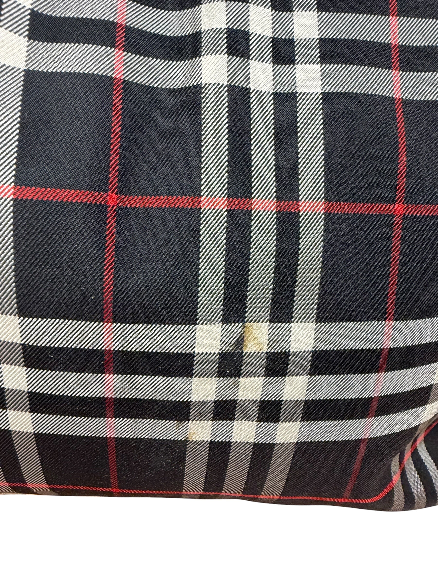 Burberry Blue Label Multicolor House Check Tote Bag