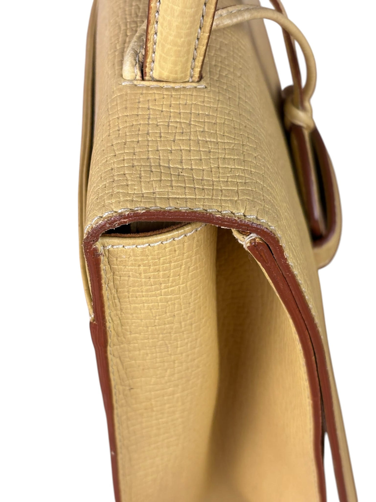 Loewe Muted Yellow Barcelona Two-Way Bag