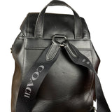 Coach Leather Pace Backpack Black