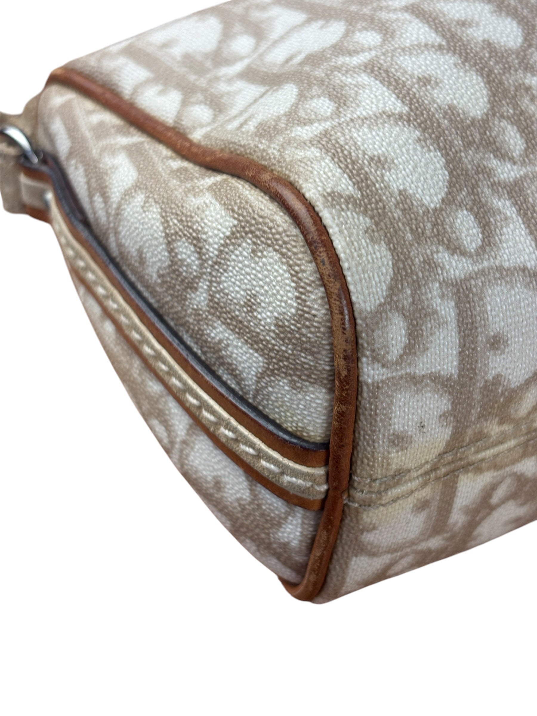 Christian Dior Vintage Trotter Romantique Baguette Shoulder Bag