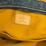 Louis Vuitton Denim/Leather Trim Monogram Neo Cabby Handbag