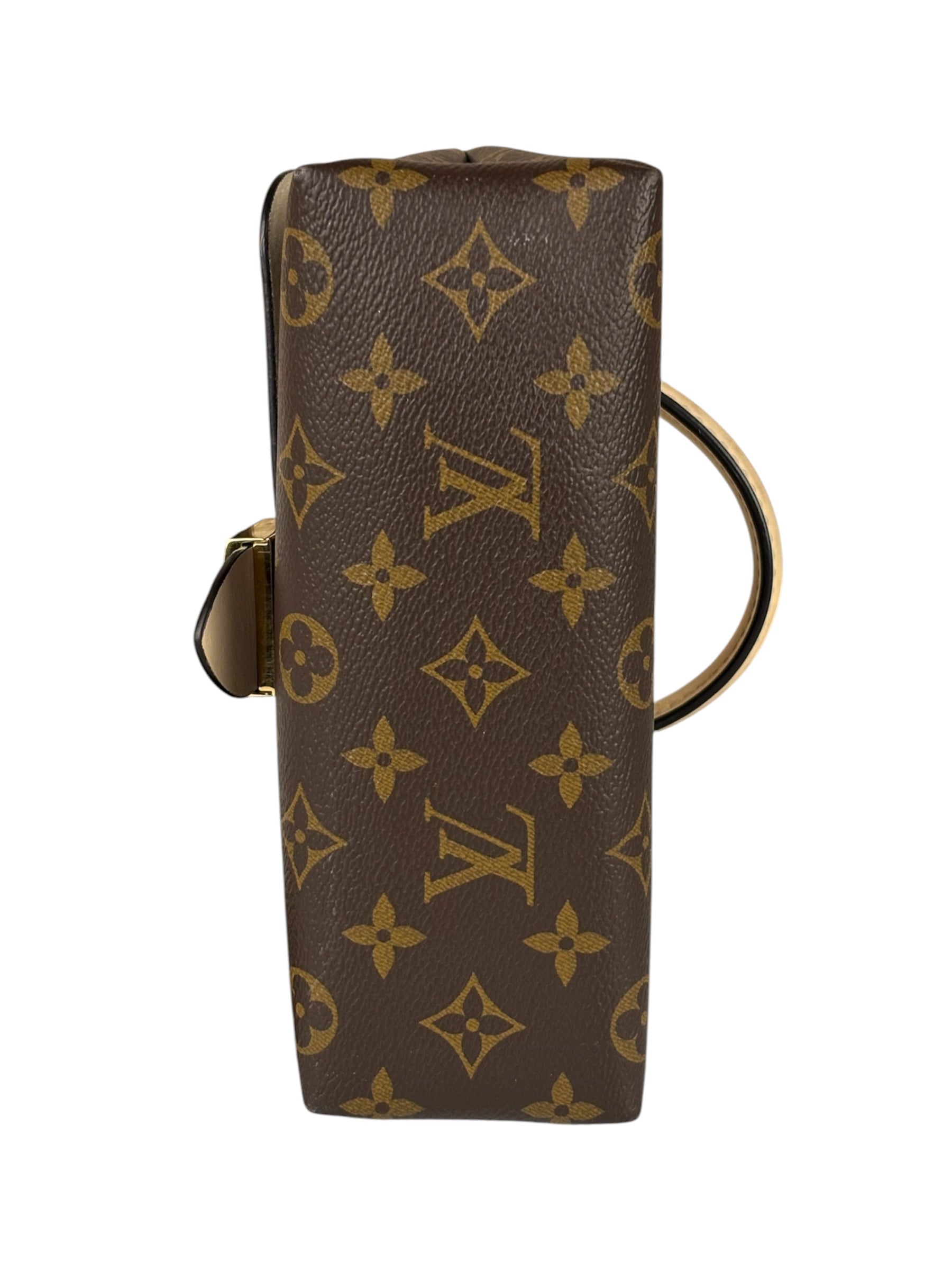 Louis Vuitton Monogram Locky BB Handbag Cream/Brown