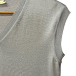 Hermes Vintage Blue Cashmere/Silk Sweater Vest