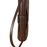 Jacquemus Dark Brown Leather Le Bambino Shoulder Bag