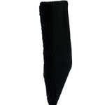 Givenchy Black Wool/Leather Trim Pouch
