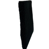 Givenchy Black Wool/Leather Trim Pouch