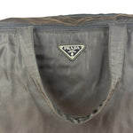 Prada Vintage Black Tessuto Nylon Travel Bag