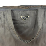 Prada Vintage Black Tessuto Nylon Travel Bag