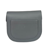 Celine Grey Leather Trotteur Small Crossbody Bag