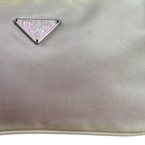 Prada Pink Nylon Tessuto Pochette