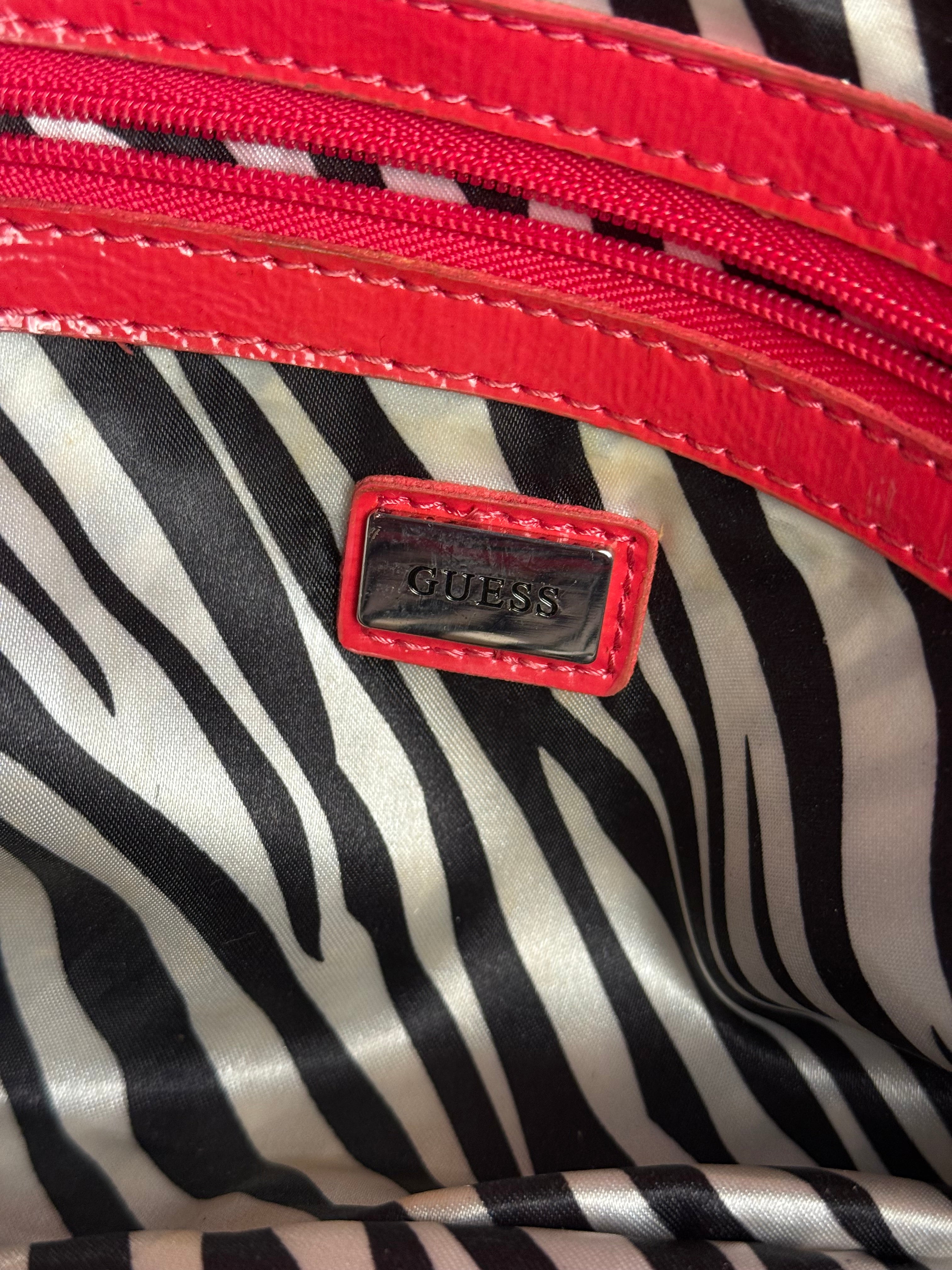 Guess Y2K Pink G Logo Top Handle Bag