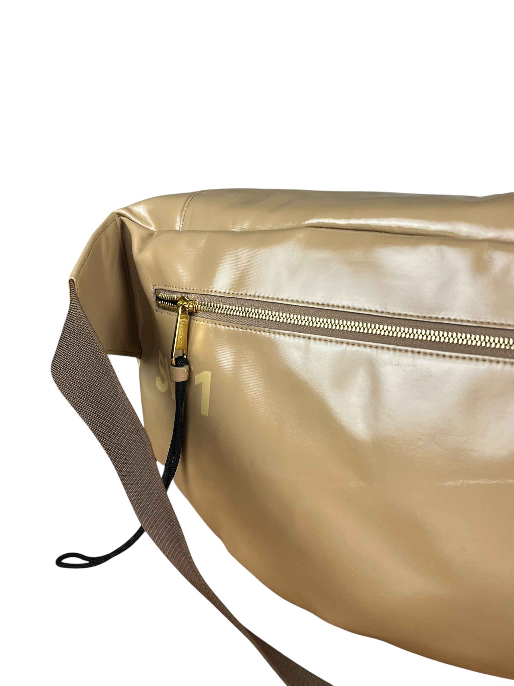 Beige Burberry Horseferry Large Beltbag