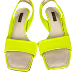 Louis Vuitton Neon Leather Heel