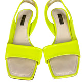 Louis Vuitton Neon Leather Heel