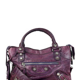 Balenciaga Purple City Bag