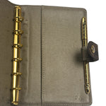Louis Vuitton Damier Ebene Trunk & Labels Small Ring Agenda Cover