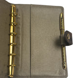 Louis Vuitton Damier Ebene Trunk & Labels Small Ring Agenda Cover