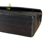 Chanel Vintage Black Quilted Diana Shoulder Bag 1986-1988