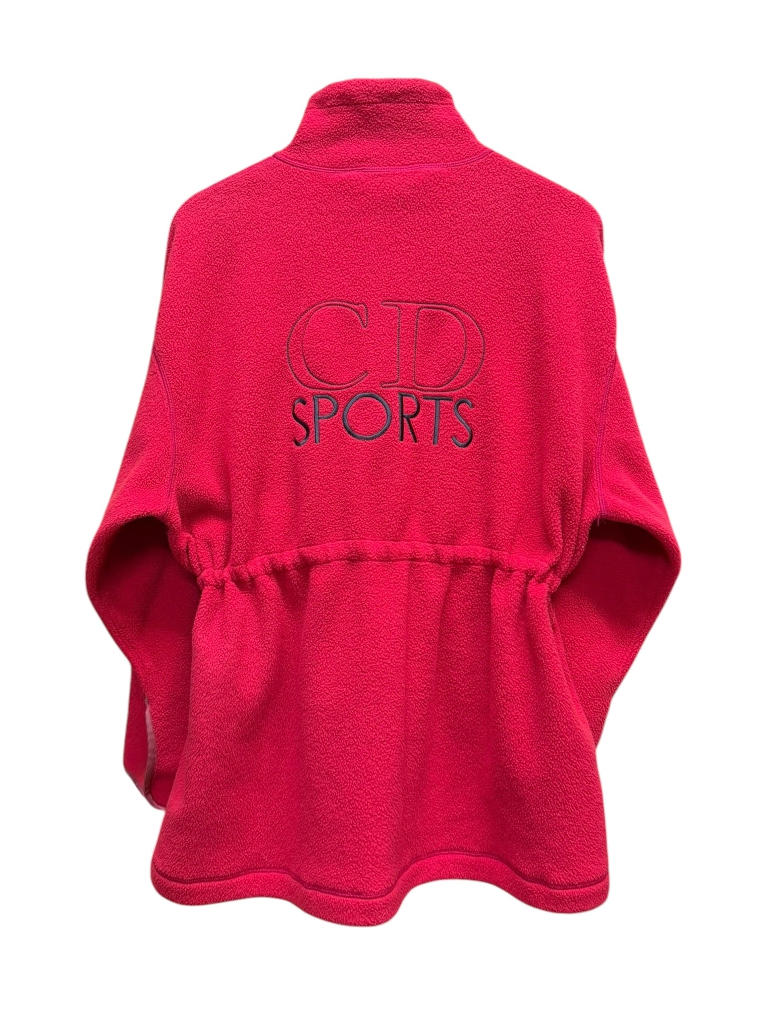 Christian Dior Vintage Sport Pink Fleece Jacket