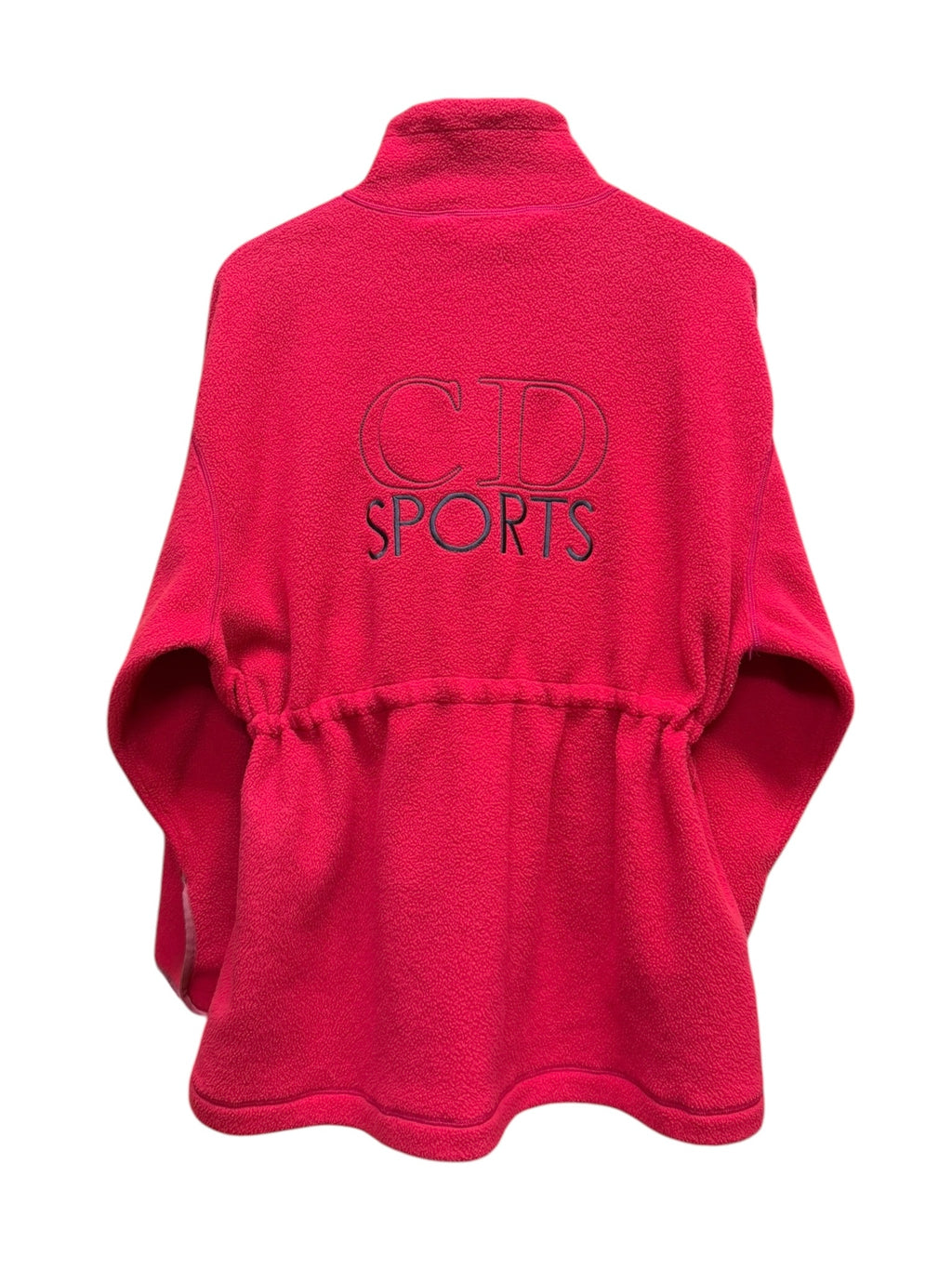 Christian Dior Vintage Sport Pink Fleece Jacket