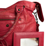 Balenciaga Red Le City Bag S