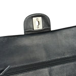 Chanel Classic Quilted Black Double Flap Bag 2003